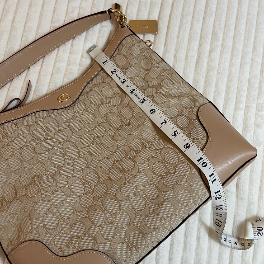 LIKE NEW | Coach | Ivie Hobo Bag - Signature Khaki - Picture 17 of 17